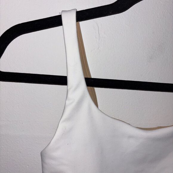 Old Navy Women’s Light Support PowerSoft Go Dry Longline Sports Bra White XS NWT - Picture 2 of 15